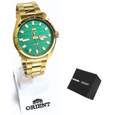 Relógio Orient Masculino Analógico Automático Dourado 469GP076F E1KX