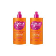 Creme Para Pentear Kolene 500Ml Cronograma - Kit Com 2Un