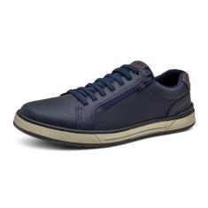Tênis Sapatenis Masculino Vegano Street DIfranca - 50432 - Azul Marinh