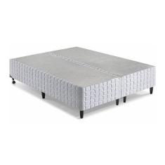 Cama Box Base Queen Courano White (158x198x25 (2 uni 79X198)) - D Angelis Anjos