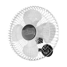 Ventilador De Parede Venti-Delta Premium 50cm Preto / Cromado Bivolt