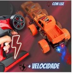 Brinquedo Carrinho Controle Remoto Caminhonete Off Road Bateria Recarr