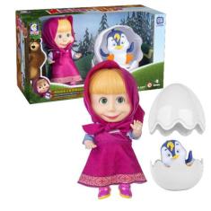 Boneca Masha e o Pinguim Brinquedo Infantil - cotiplas