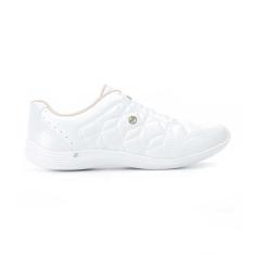 Tênis Casual Feminino Slip On KOLOSH Confortável Ref: C3185, Branco, 3