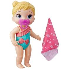 Boneca Baby Alive Banhos Carinhosos Loira E8721/8716 - Hasbro