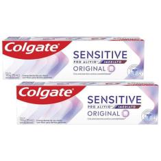 Kit C/ 2 Cremes Dentais Colgate Sensitive Pro-alívio 110g