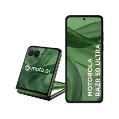 Smartphone Motorola Razr 50 Ultra 512GB Forest Green 5G 12GB RAM 6,9" 