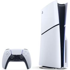 Console PlayStation 5 Slim, SSD 1TB, Edição Físico, Branco + 2 Jogos - Sony