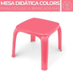 Mesa Mesinha Infantil Atividades Plástico Escola Brinquedo - Usual Uti