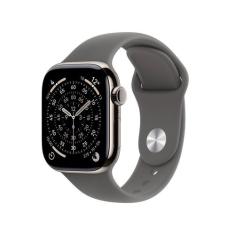Apple Watch Series 11 GPS + Cellular, Caixa Natural de Titânio de 42 m