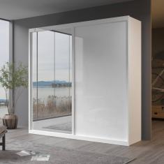 Guarda-Roupa Casal Lauren com Espelho 2 Portas Bom Pastor