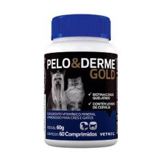 Pelo E Derme Gold 60 Comprimidos Vetnil