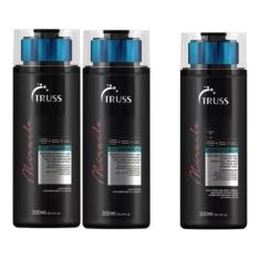 Kit Truss Miracle 2 Shampoo 300ml + 1 Condicionador 300ml