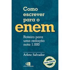 Livro - Como escrever para o Enem
