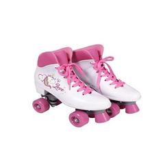 Bel - Patins Quad Love Unicórnio Branco/Rosa (35)