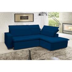 Sofá Istambul 2.60x1.90m Retrátil e Reclinável com Chaise - Sofisticat