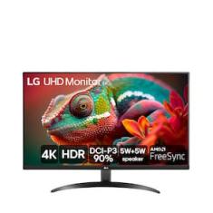 Monitor LG 32`` 4K UHD 32UR500-B AMD Free Sync MaxxAudio Black Stabilizer Preto