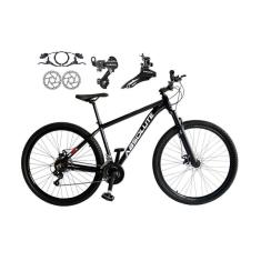Bicicleta Aro 29 Absolute Nero 5 21v Câmbios Shimano Tz Freio a Disco Hidráulico Suspensão Diant.-Unissex