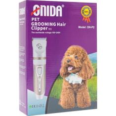 Kit Aparador de Cabelo Onida ON-P2 Bivolt para Animais de Estimacao - 
