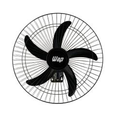 Ventilador de Parede 5 Pás 55cm Bivolt 135w WAP Rajada Pro 60 Preto Preto