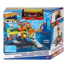 Hot Wheels Pista City Downtown Lava Rapido Hdr27 - Mattel