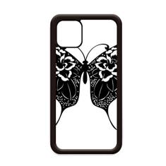 Capa Borboleta com asas rosas para iPhone 12 Pro Max para Apple Mini Mobile Case Shell