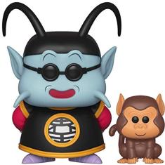 Funko Pop! & Buddy: Dragon Ball Z - Brinquedo King Kai e Bubbles, Multicolorido