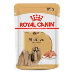 Ração Úmida Royal Canin Shih Tzu Para Cães Adultos Com 85g