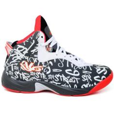 Tênis Esportivo Six Para Basquete com Design Estampado e Alta Qualidad