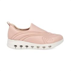 Tênis Usaflex Slip On Elastano Feminino-Feminino
