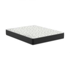 Colchão Queen Hortensia D33 (24x158x198) Preto e Branco