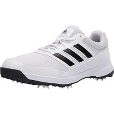 adidas Tênis de golfe masculino Tech Response 2.0, Branco, 43