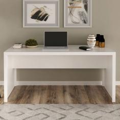 Mesa para Escritório Branco Me4109 - Tecno Mobili