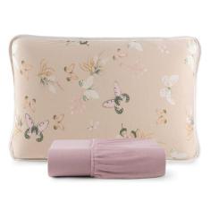 Jogo de Lençol Casal Padrão 03 Peças Malha 100% Algodão - iCasa,  ROSE