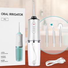 Irrigador Oral Portátil Jato Dágua Limpeza Bocal Envio 24Hrs
