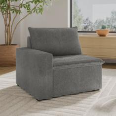 Sofá Modular Com Braço Esquerdo 105cm Zen CabeCasa MadeiraMadeira