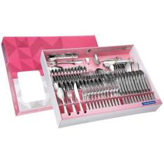 Faqueiro Tramontina Inox Laguna 66906853 - 100 Peças, Prata, 100