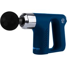 Massageador corporal portátil de percussão sem fio recarregável com 4 ponteiras massageadoras