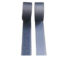 Fecho De Contato Macho E Fêmea 25mm X 1 Metro Azul Escuro