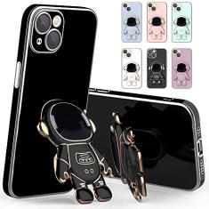 Tarieson Capa com revestimento 6D com suporte oculto astronauta para iPhone 11 Pro Max