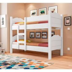 Beliche Madrid Com Grades De Proteção E Cama Removível - Branco - MOVE