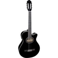 Violão Giannini GNF-1D Mini Jumbo Nylon Preto F002