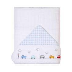 Papi Textil Toalha De Banho Soft Bordados Papi Com Capuz 90Cm X 75Cm Contem 01 Un