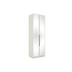 Módulo De Quarto Casal Guarda Roupa Mc04 Seletto C- 2 Portas C- Espelho E 3 Gavetas Areia - Henn