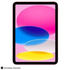 iPad (10ª geração) Apple A14 Bionic (10,9", Wi-Fi, 64GB) - Rosa