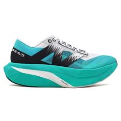 Tênis New Balance Fuelcell Supercomp Elite V4 Feminino, Azul turquesa,