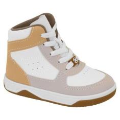 Tenis Molekinho 2623.112 Abotinado Cano Alto Infantil-Masculino
