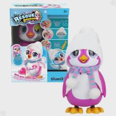 Boneco Interativo - Resgate o Pinguim Rosa start