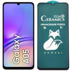 Película 9d Privacidade Fosca Ceramica Compatível Com Samsung Galaxy A