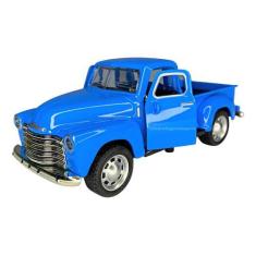 Miniatura Pickup Antiga 1955 Carrinho Metal Antigo - Europio, Azul